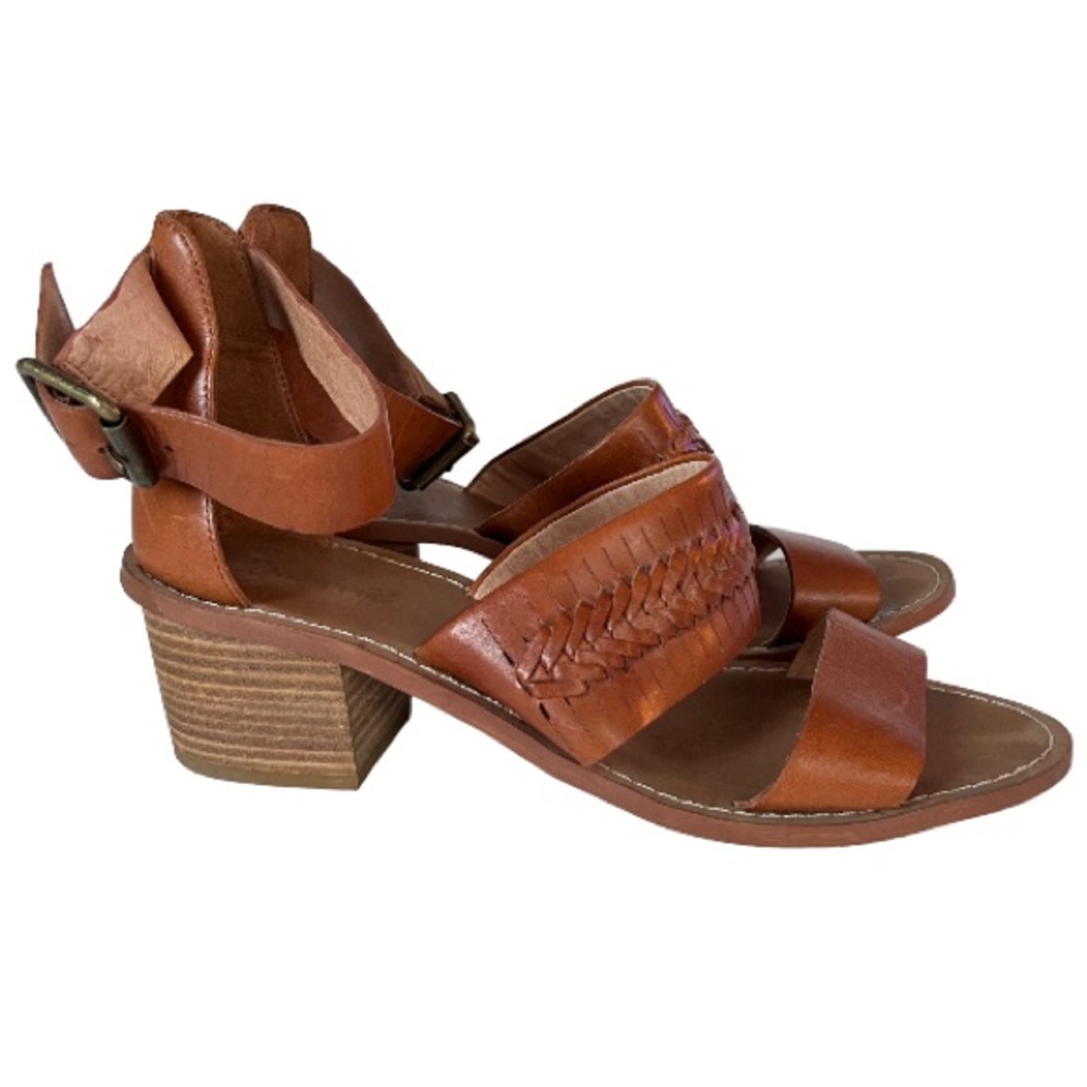 Madewell Leather Tan Warren Sandal Women’s Size 8.5